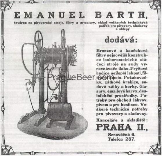 Isobarometrický stáčecí stroj na sudy firma Emanual Barth
