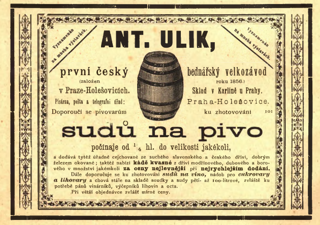 reklama Antonín Ulík
